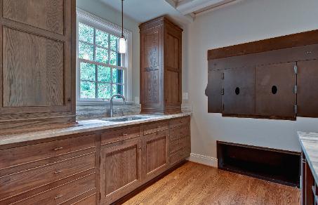 New wood burning grill and second sink