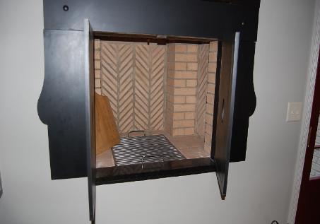 New Wood Burning Grill in Kitchen!