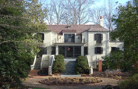 Charming European influence evident on Rear Facade!